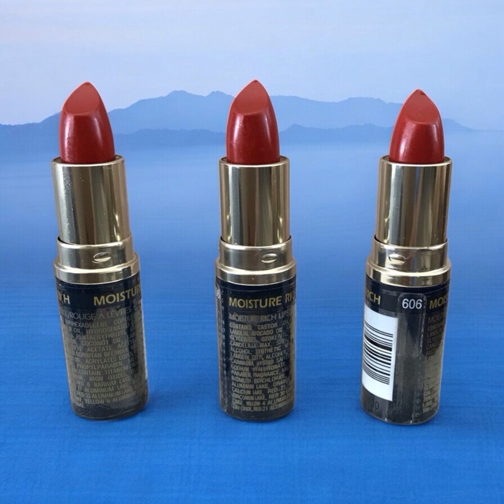 🆕3pcs Max Factor Moisture Rich Lipstick